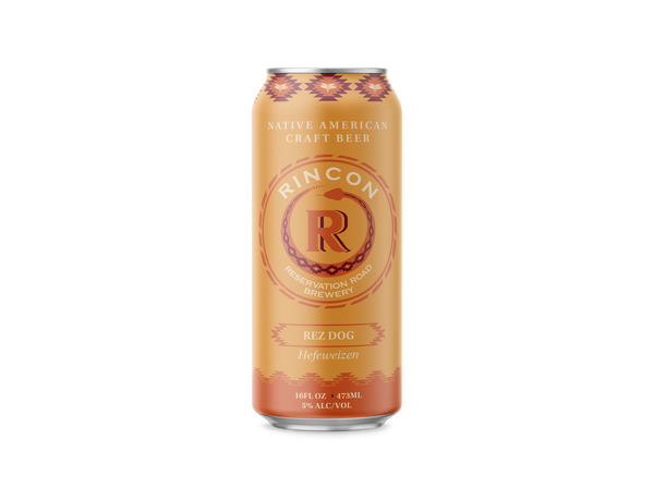 Rez Dog- Hefeweizen – 5% ABV 4 Pack – 3RBrewery